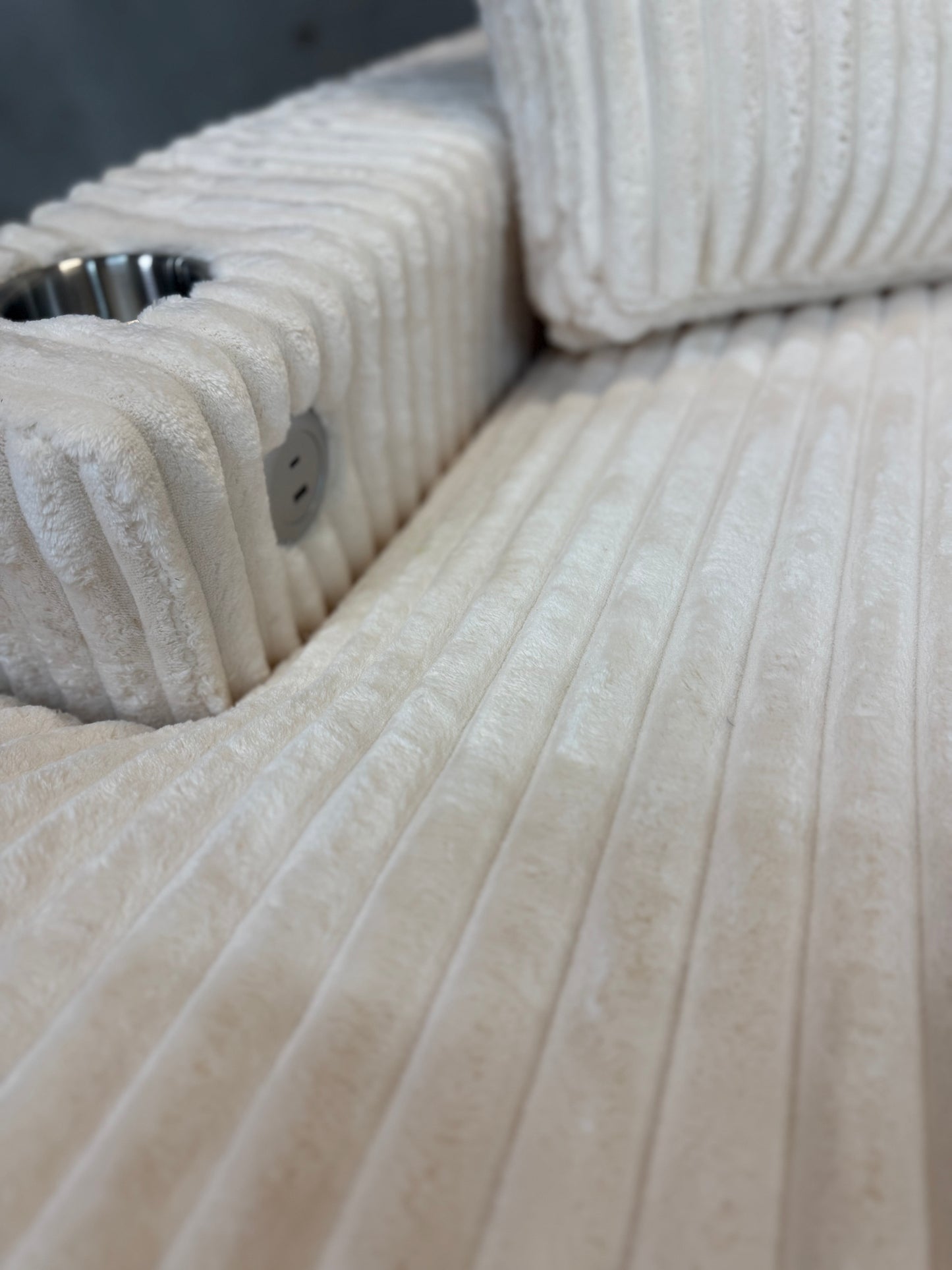 Corduroy Chaise Lounger