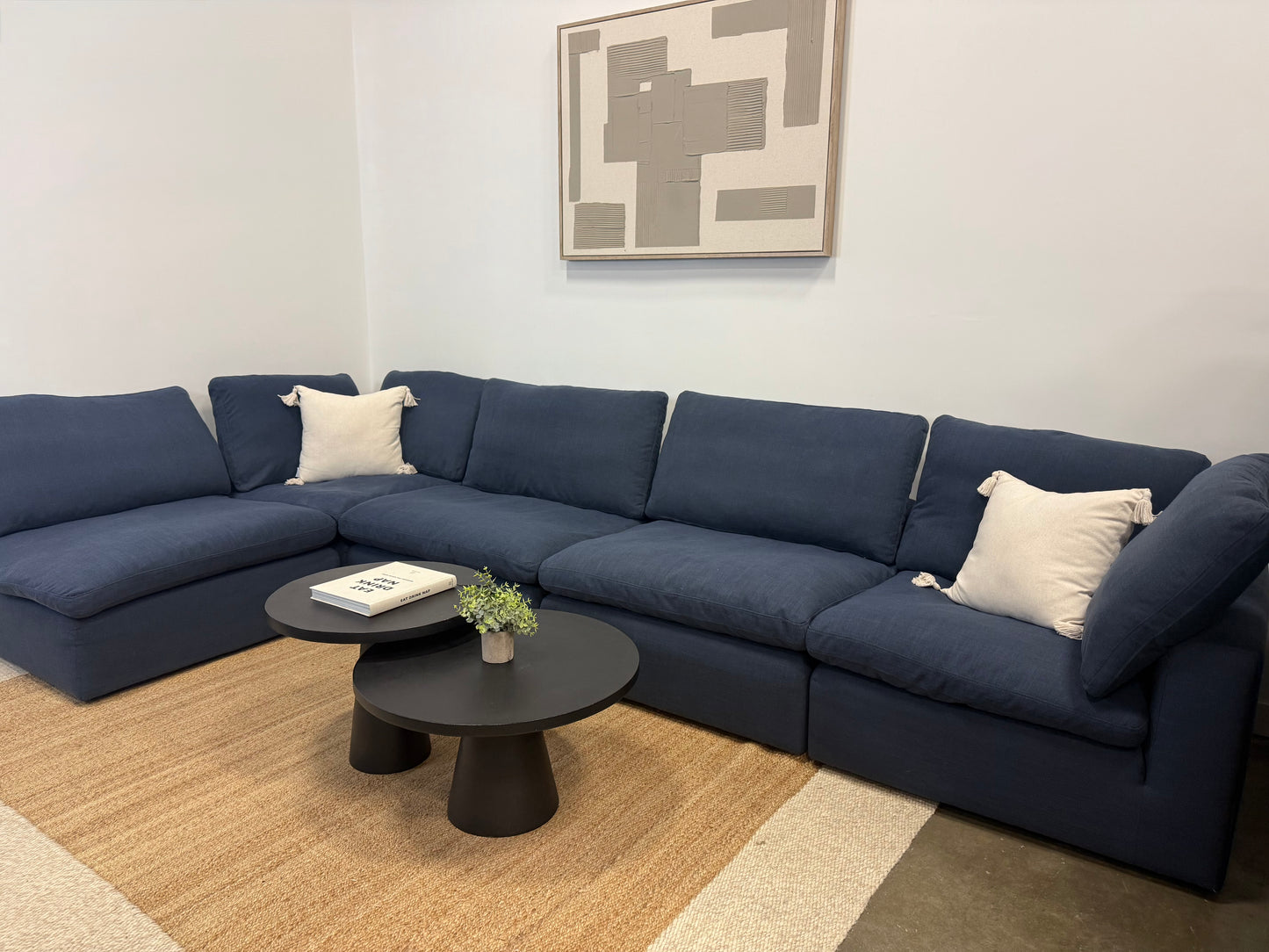 Pre-owned Modular Cloud Couch