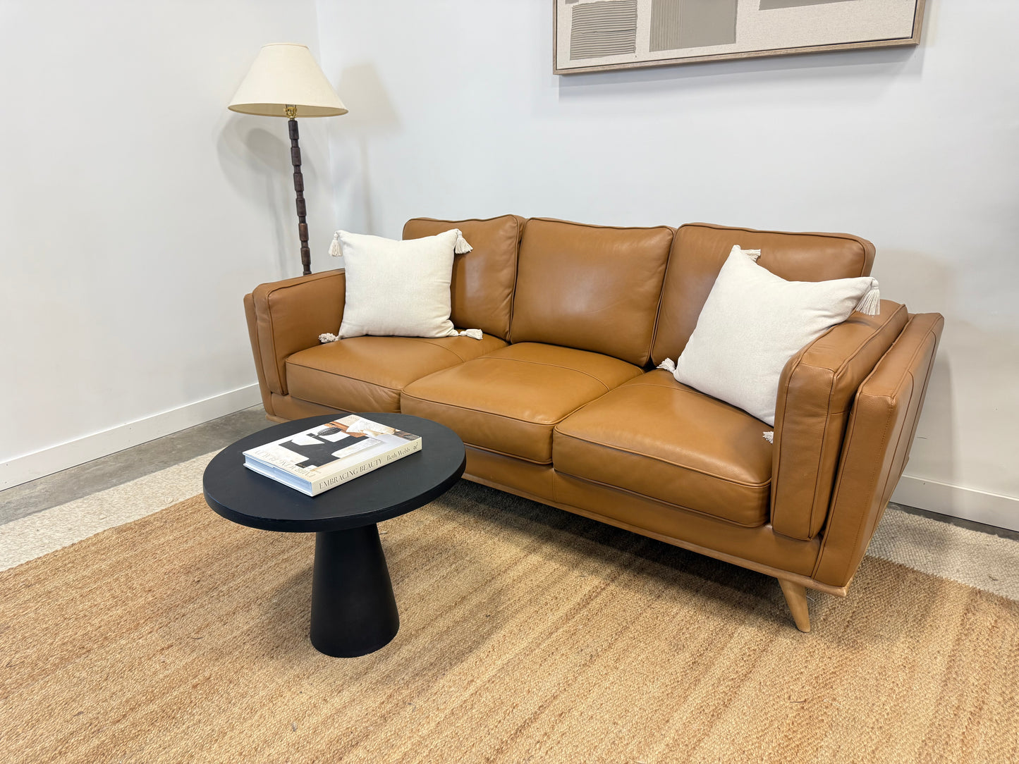 Genuine leather Carmel sofa