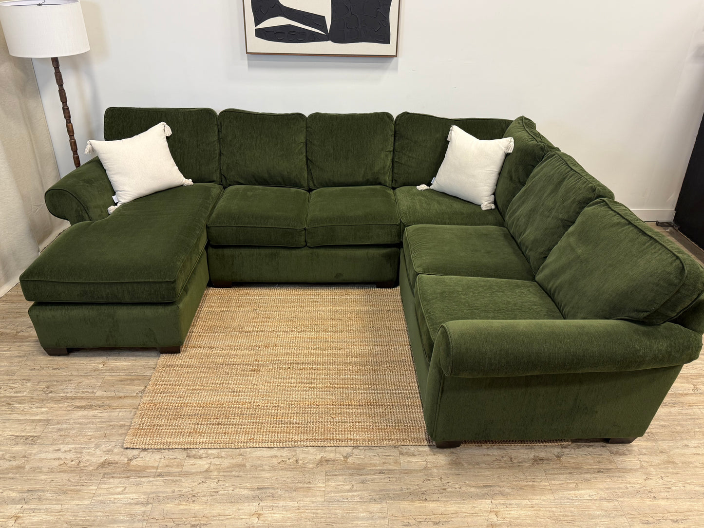 Pre-owned Stylus Sectional and ottoman