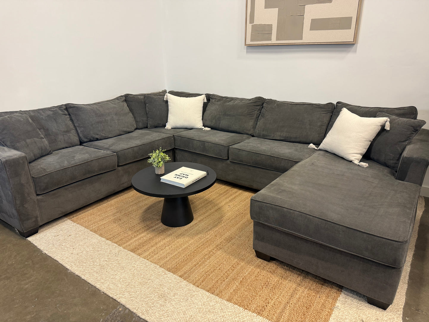Large Grey Sectional