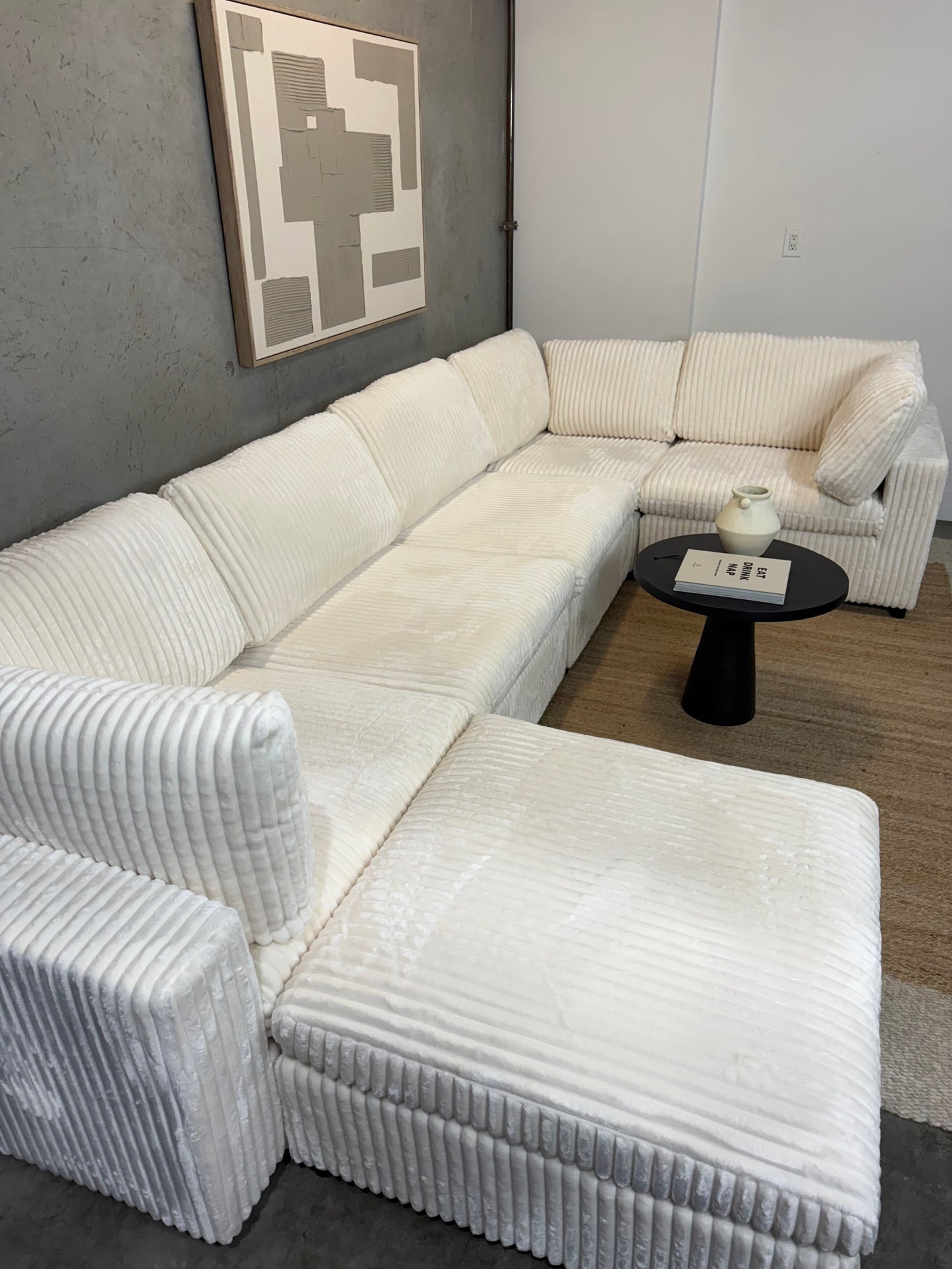 Corduroy Modular Sofa