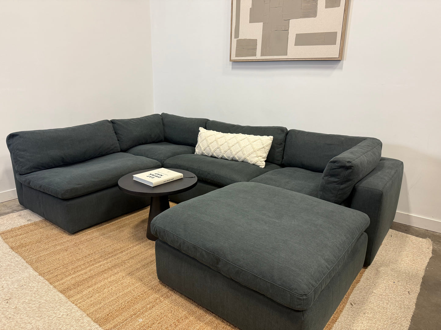 Dark Grey Cloud Couch Pre-Owned