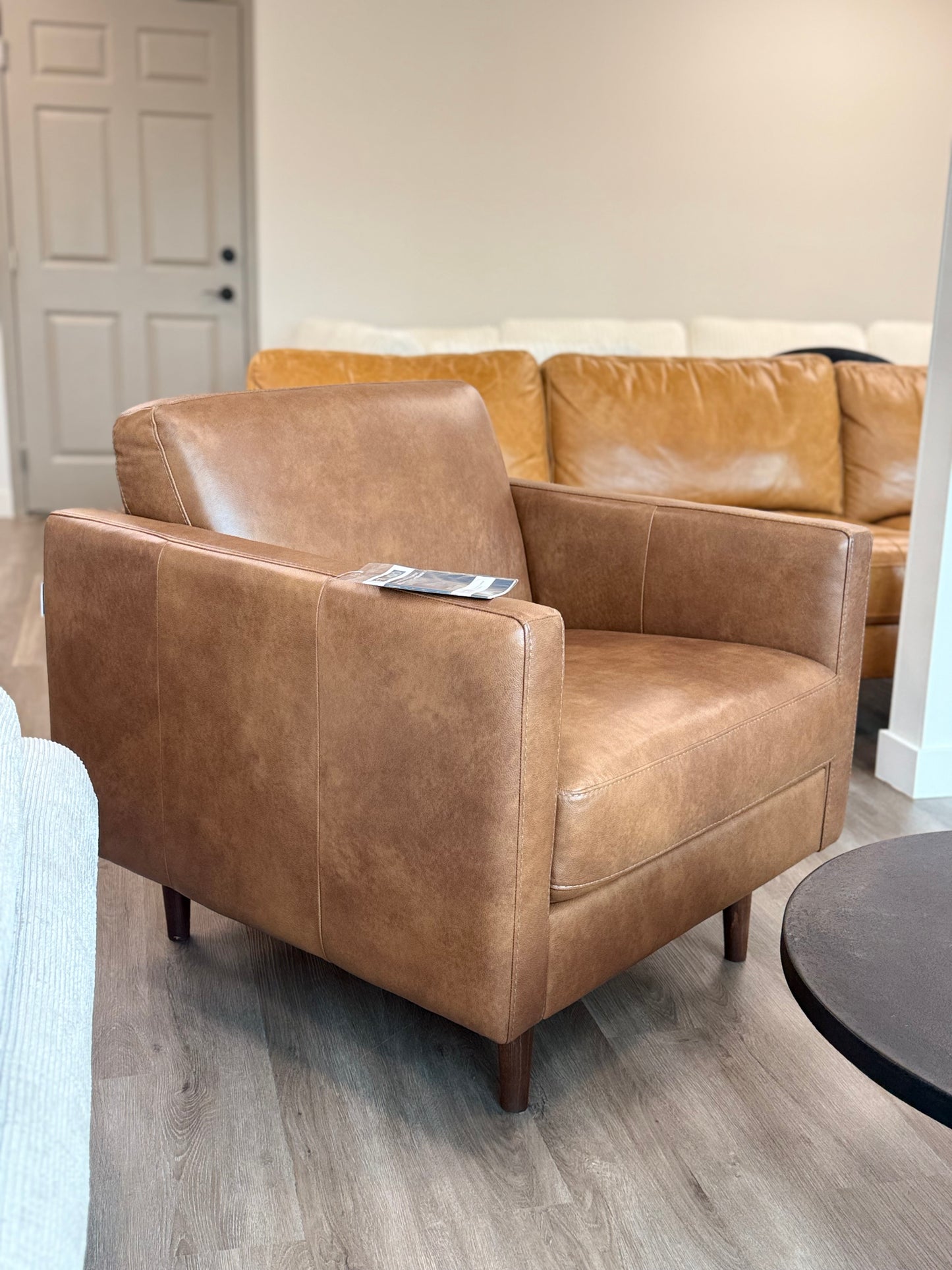 Digio Italy Leather Accent Chair