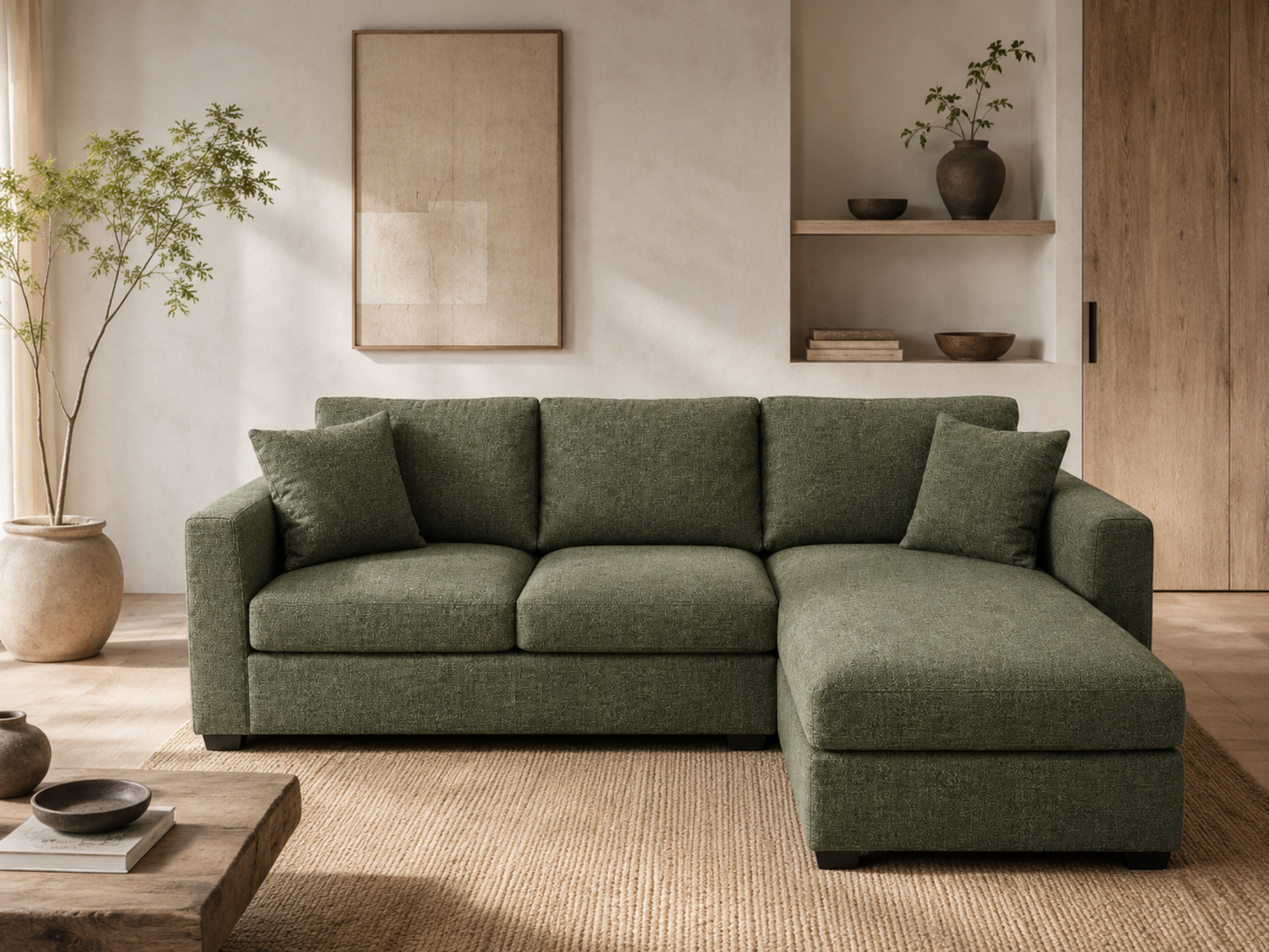 ClassicEra Canadian Custom Made Arm-End Sectional