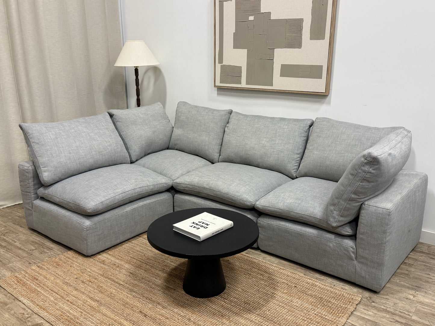 Authentic Restoration Hardware Modular Cloud Sectional
