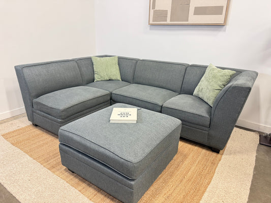5-piece Grey Modular Sectional