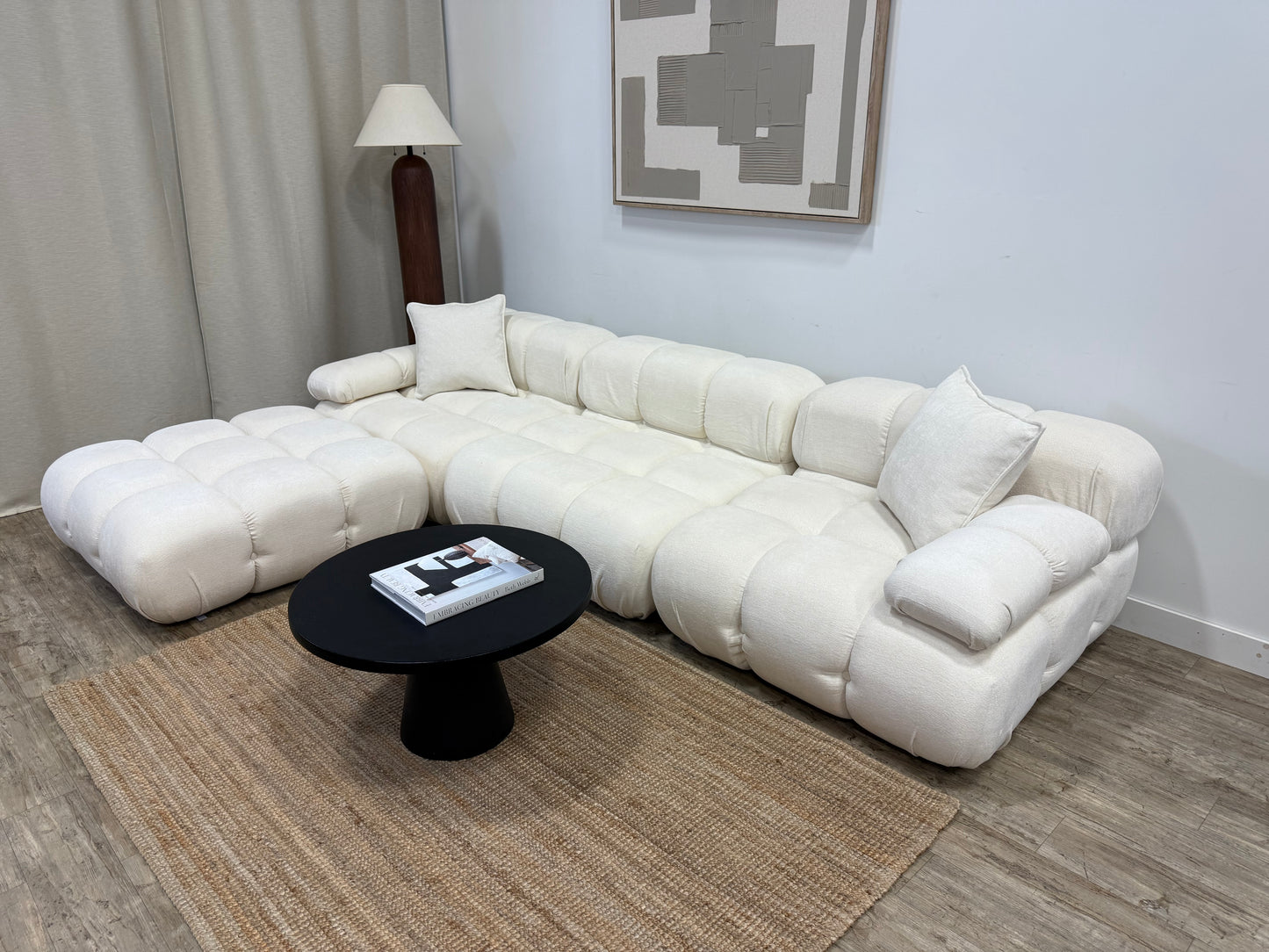 Pre owned Rove Lab Marshbello Modular Sectional Sofa – Cream