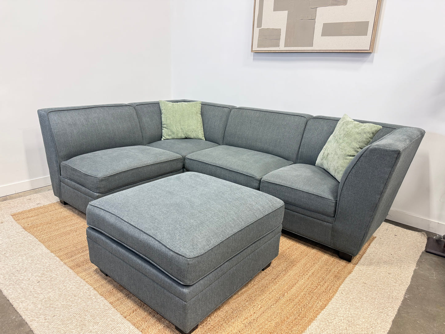 5-piece Grey Modular Sectional
