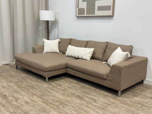 Pre owned deep lounge sectional