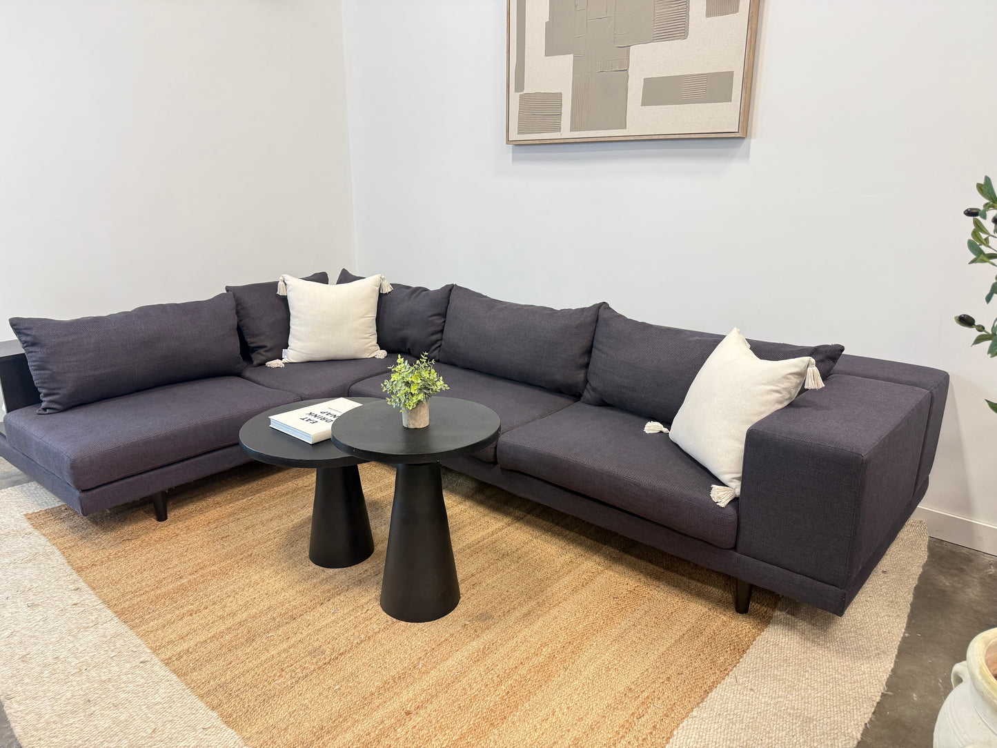 Eq3 Sectional couch Pre-owned