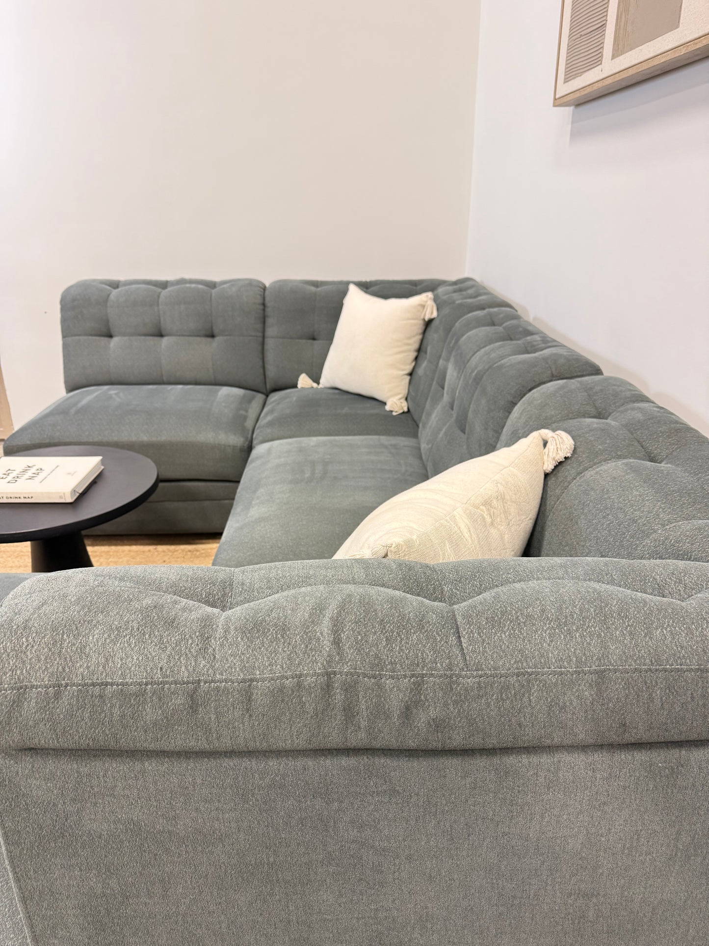 Modular sectional and ottoman