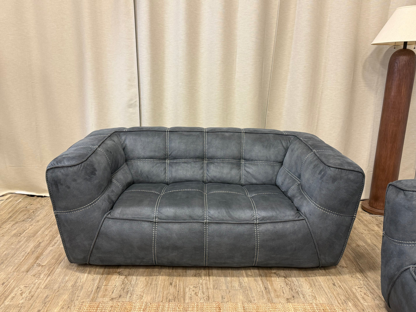 Pre owned Scan Design Graphite Sofa & Loveseat Set