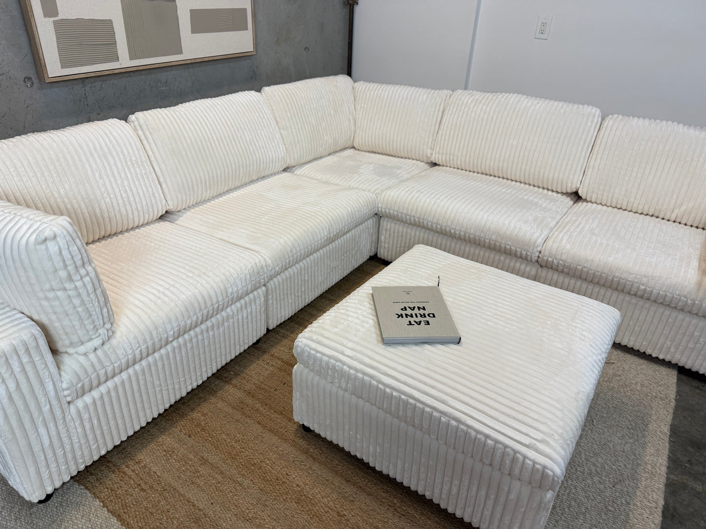 Corduroy Modular Sofa