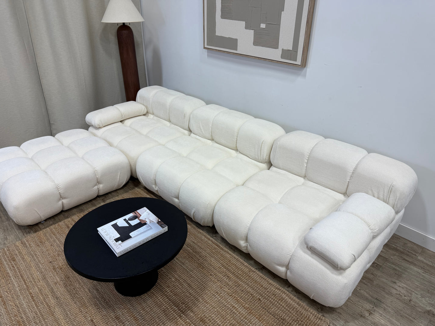 Pre owned Rove Lab Marshbello Modular Sectional Sofa – Cream
