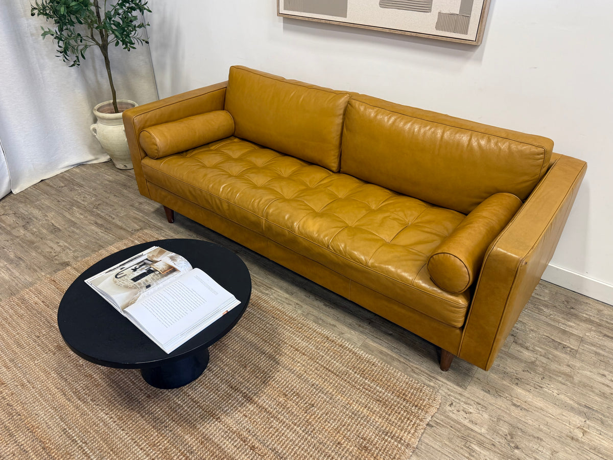 Pre owned Mercana Leather Sofa