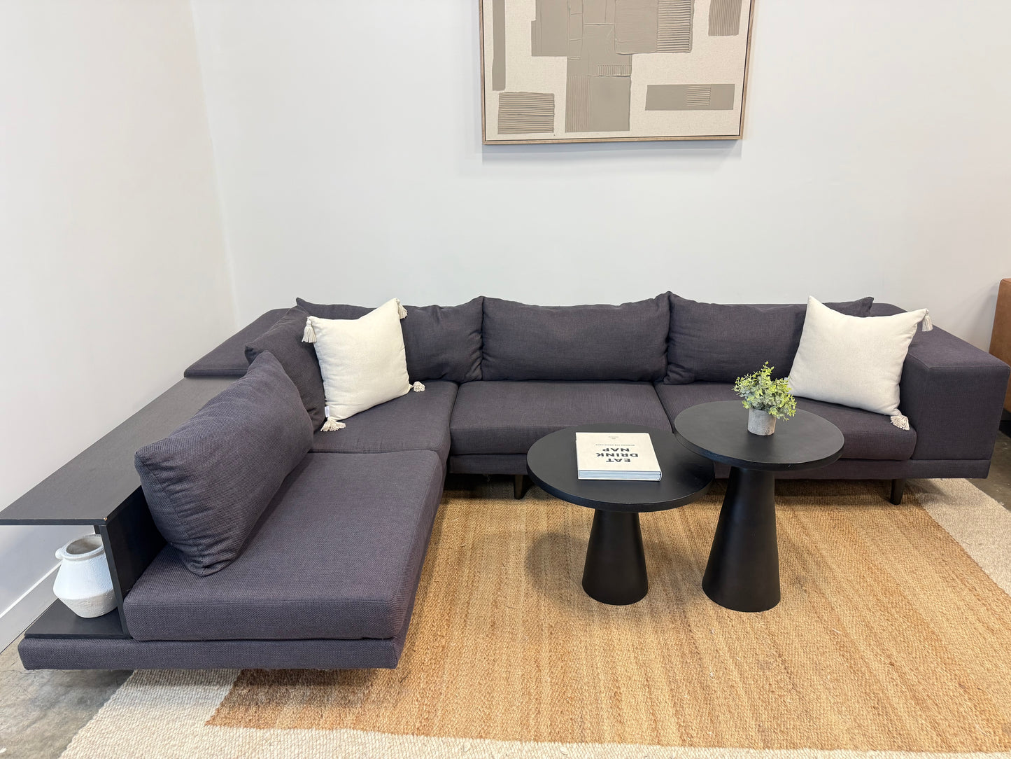 Eq3 Sectional couch Pre-owned