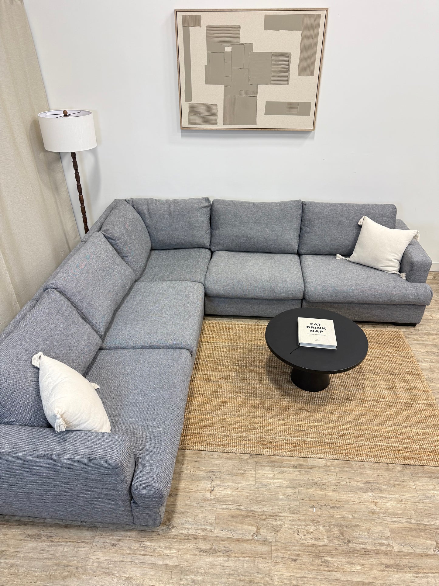 Pre-Owned 5-Piece Modular Sectional — QLiving