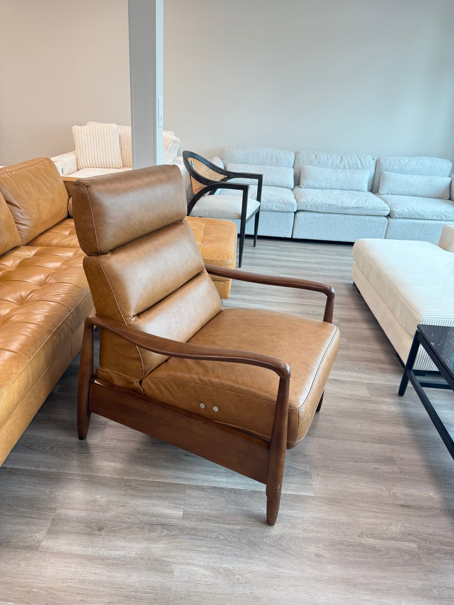 Mid-Century Modern Electric Recliner Chair – Display Model from Hudson’s Bay
