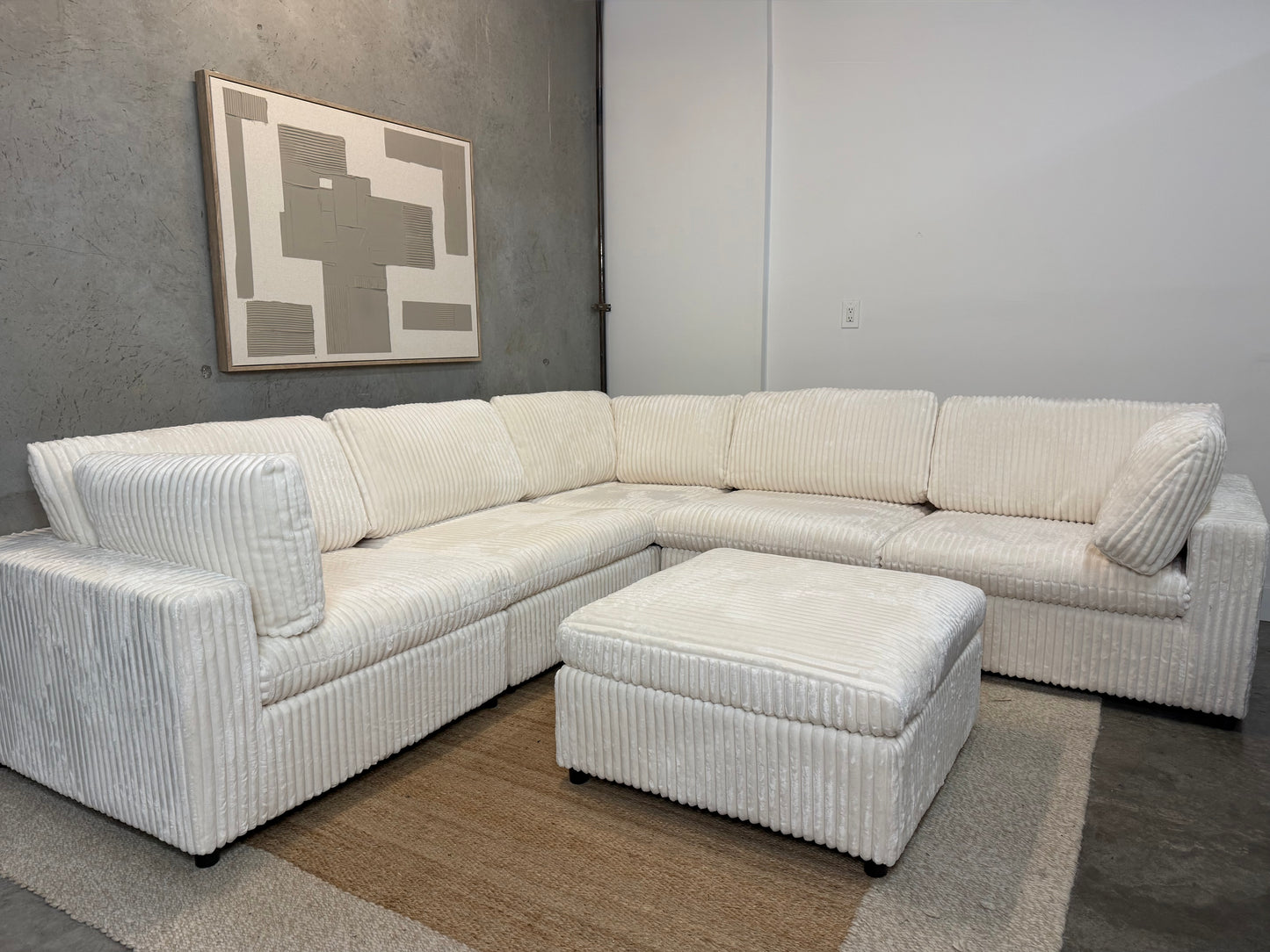 Corduroy Modular Sofa