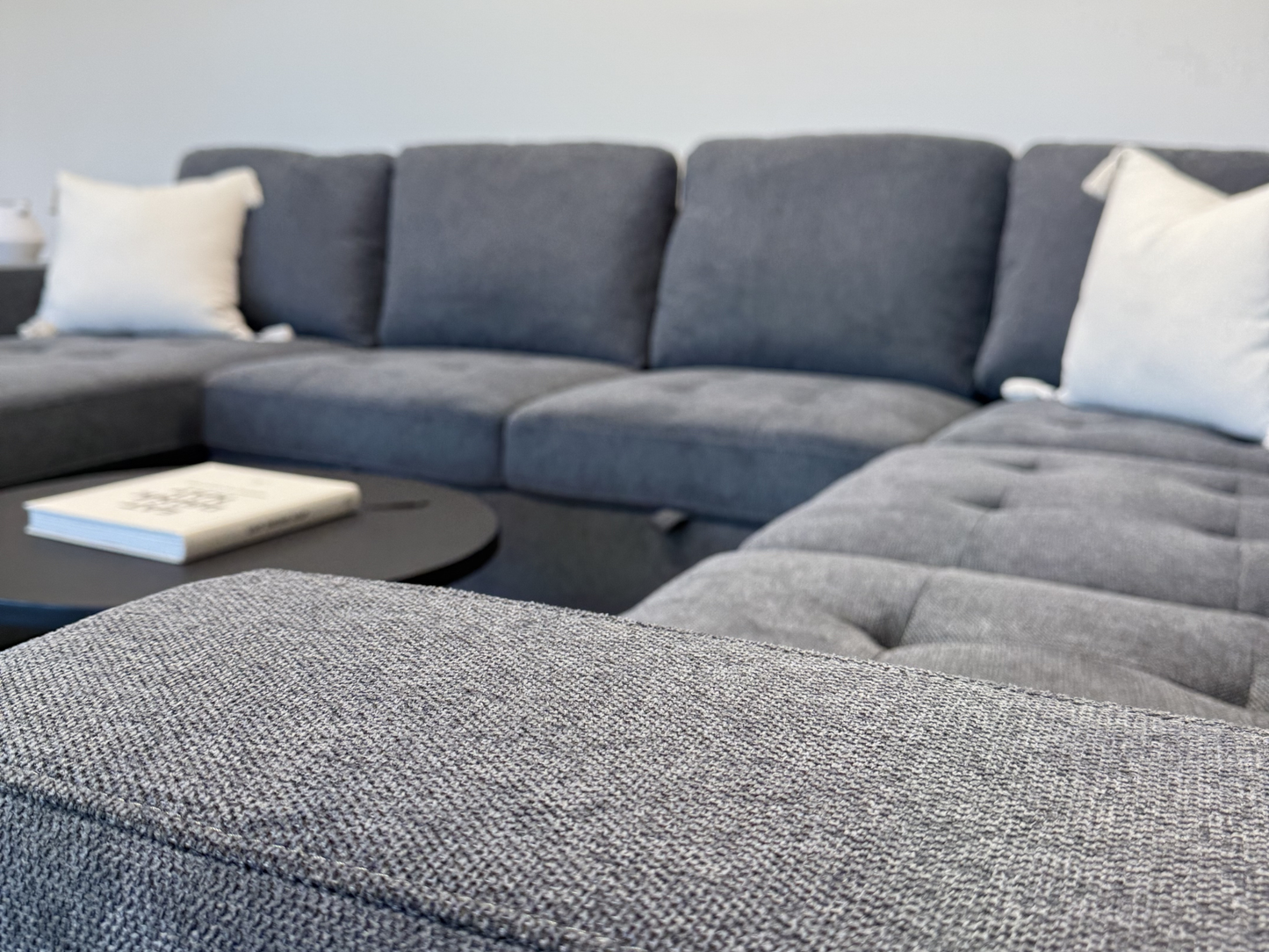 Victoria 4-Piece Sleeper Sectional with Dual Pull-Outs & Storage