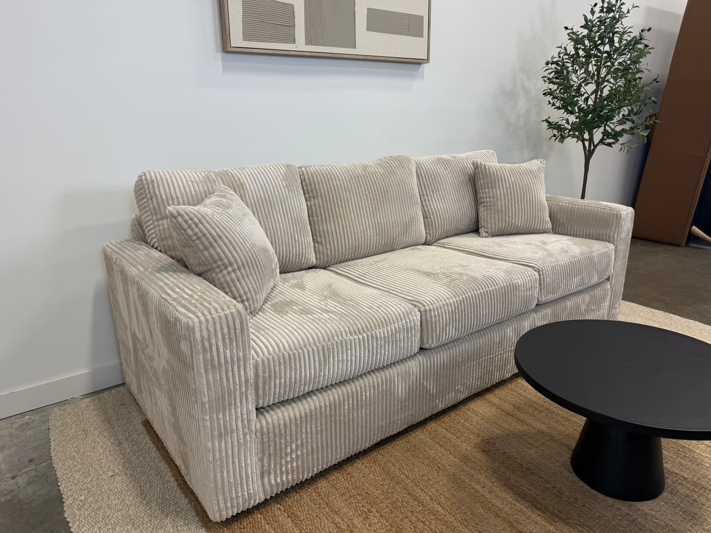 Sophia Canadian Made Corduroy Sofa