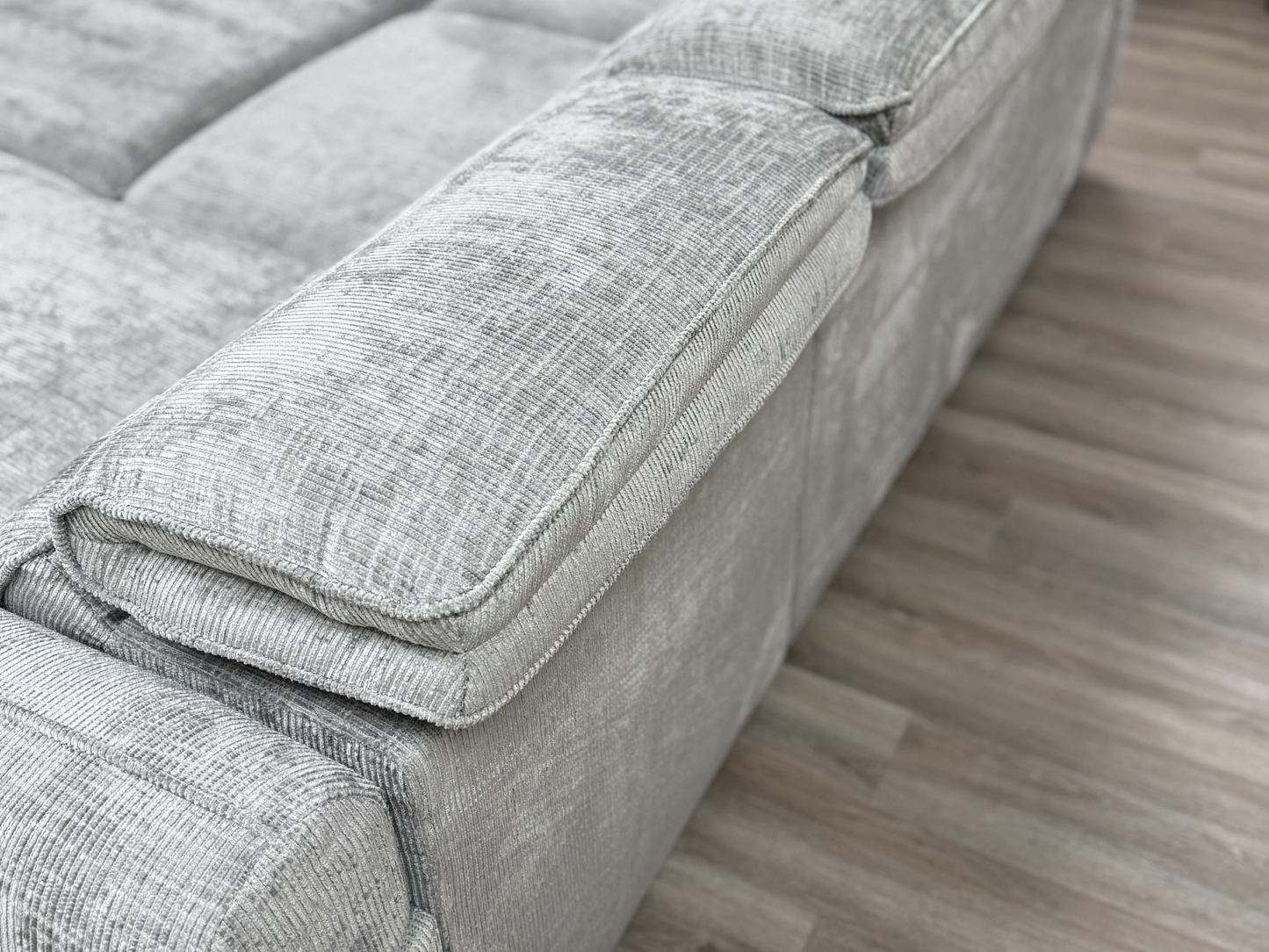 Nanaimo Sofa Bed and Storage Light Grey