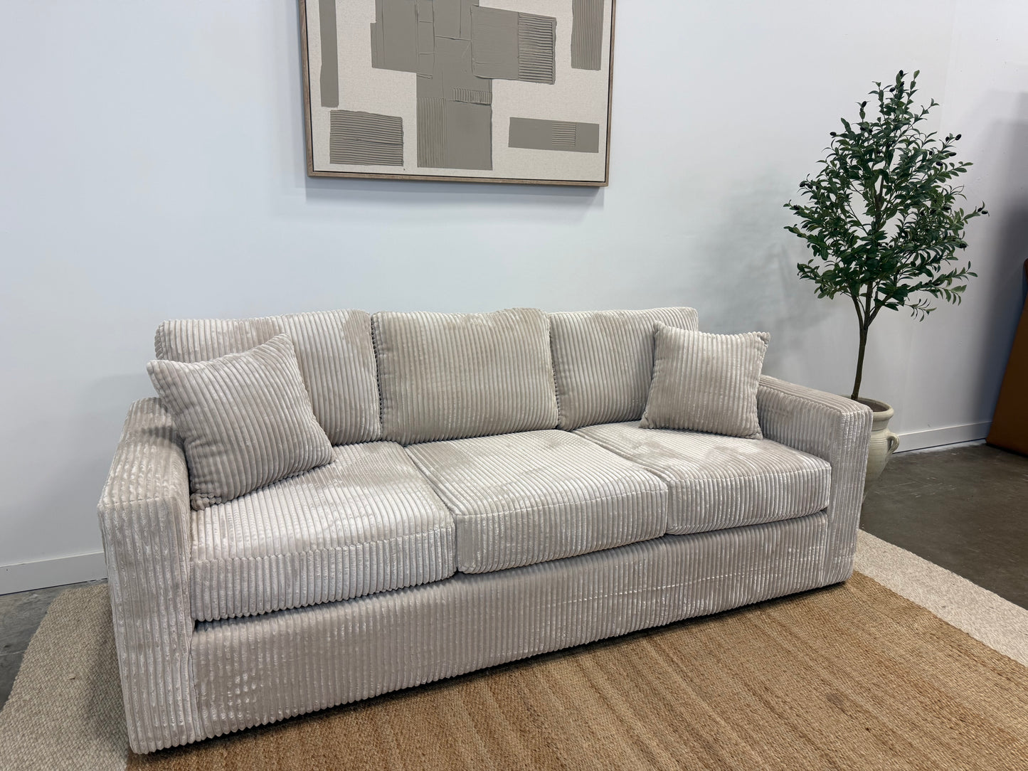 Sophia Canadian Made Corduroy Sofa