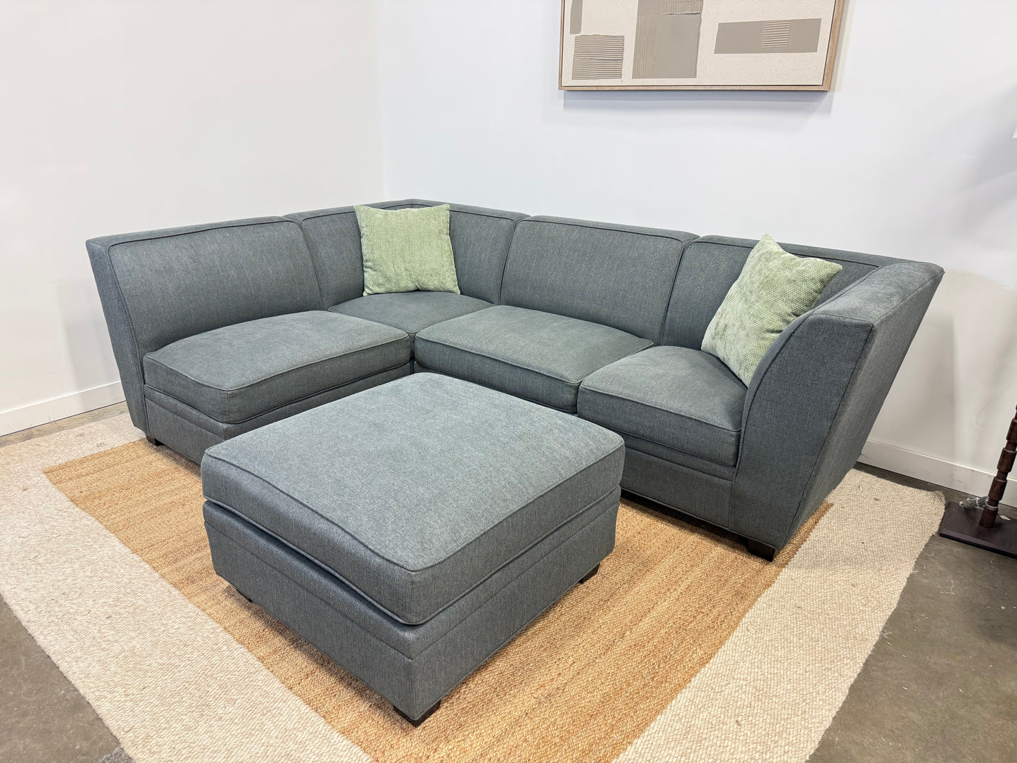 5-piece Grey Modular Sectional