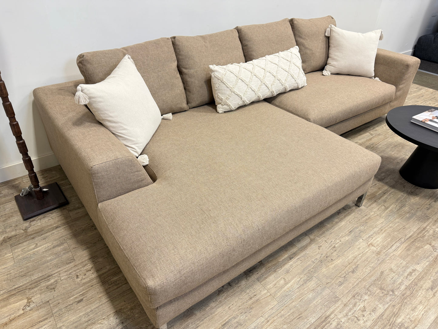 Pre owned deep lounge sectional