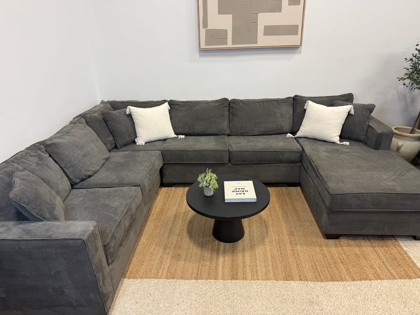 Large Grey Sectional