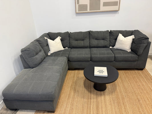 Ashley Furniture Grey Sectional (Pre-Owned )