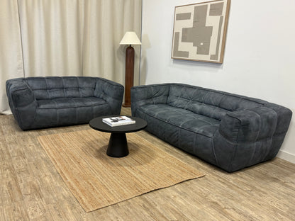 Pre owned Scan Design Graphite Sofa & Loveseat Set