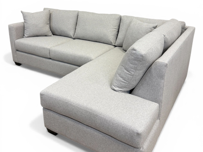 ClassicEra Canadian Custom Made Pillow Back Chaise Sectional
