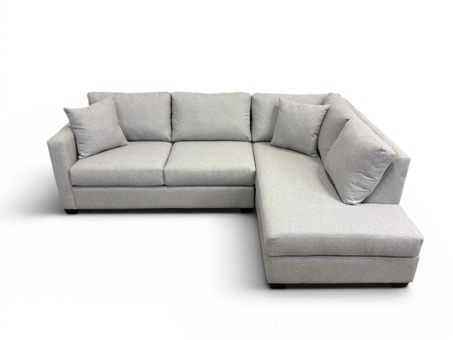 ClassicEra Canadian Custom Made Pillow Back Chaise Sectional