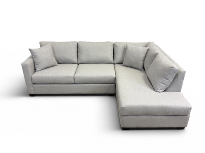 ClassicEra Canadian Custom Made Pillow Back Chaise Sectional