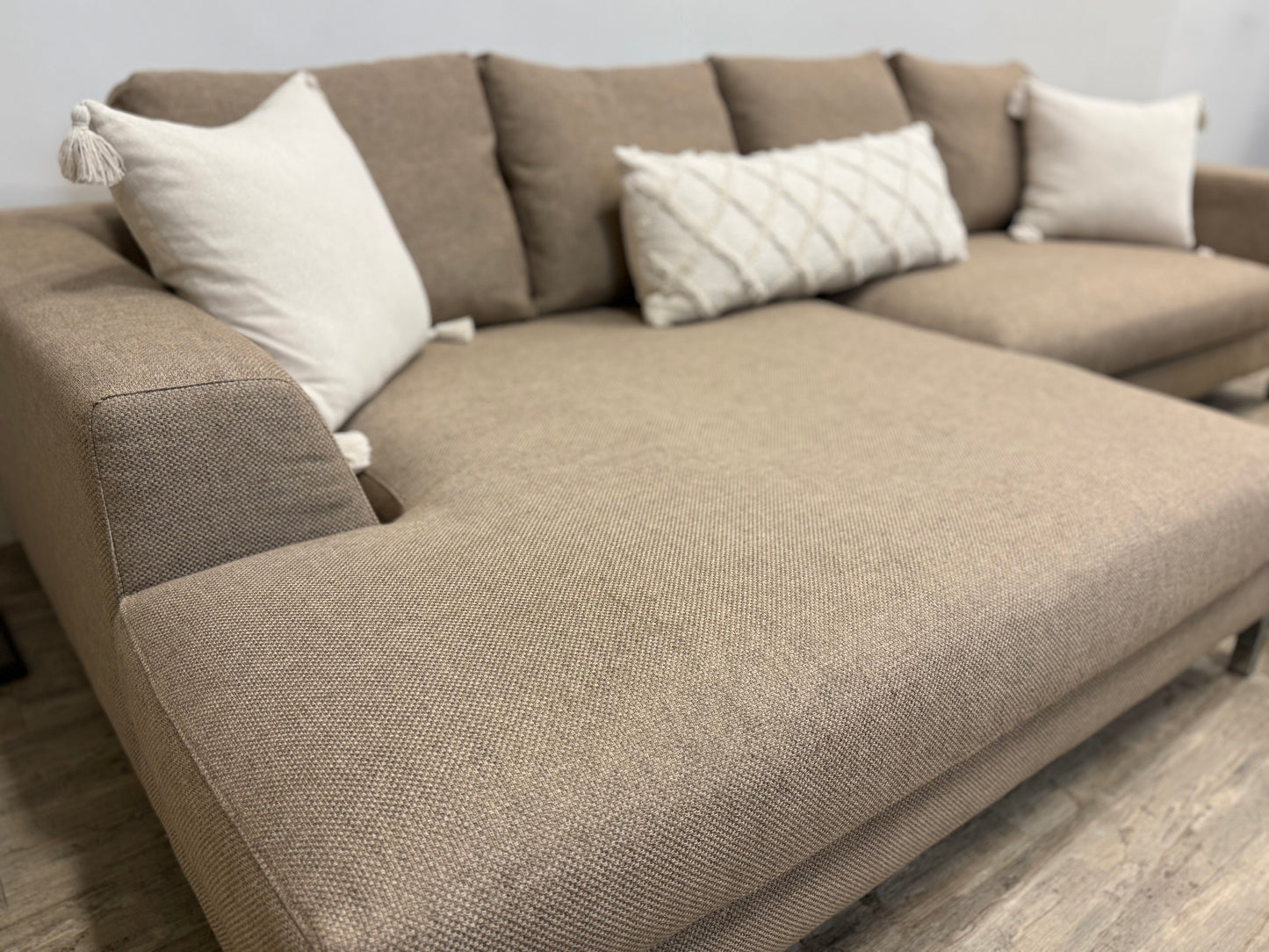Pre owned deep lounge sectional
