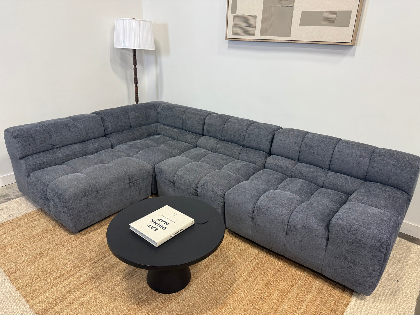 Modern 4-Piece Modular Couch