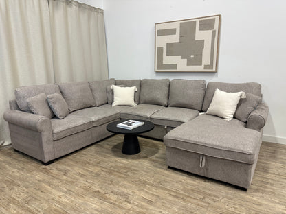 Pre owned Haven 3-Piece Sectional Sofa Bed with Storage