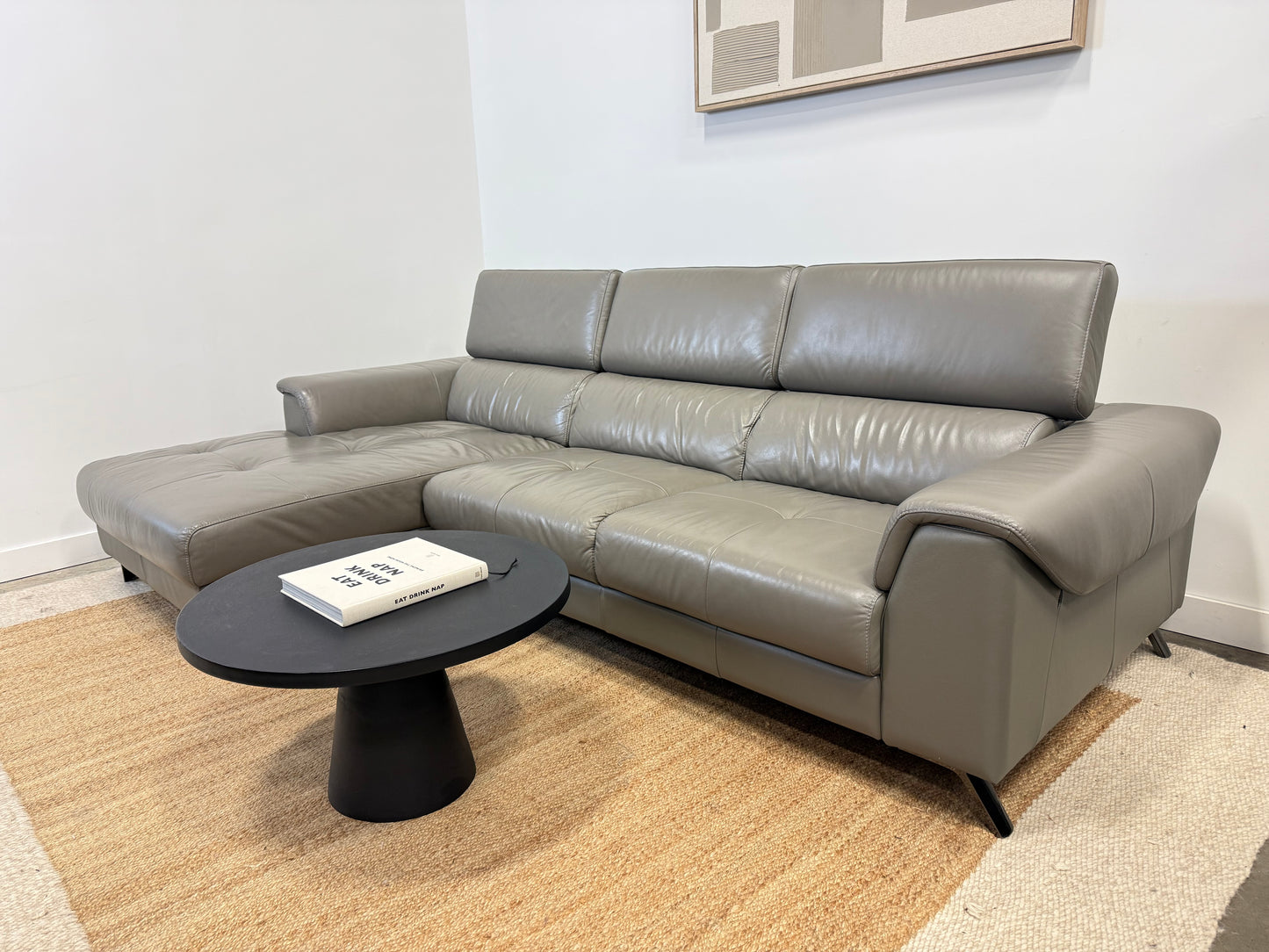 Scan Design Top grain Leather Sectional