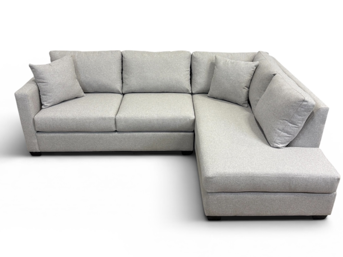 ClassicEra Canadian Custom Made Pillow Back Chaise Sectional