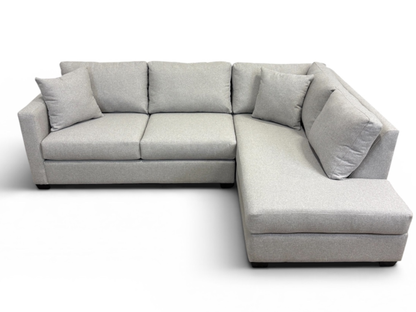 ClassicEra Canadian Custom Made Pillow Back Chaise Sectional