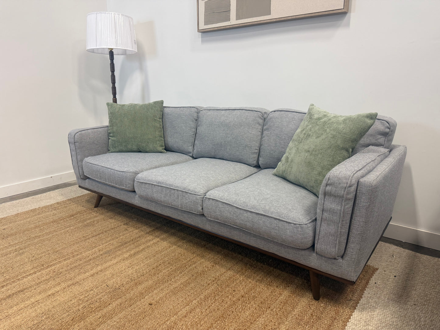 Grey Three seater sofa