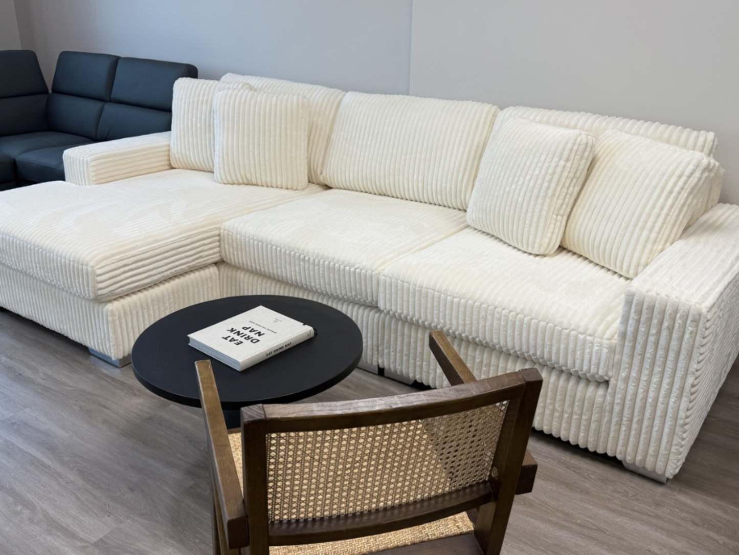Moon Sectional Sofa Cream