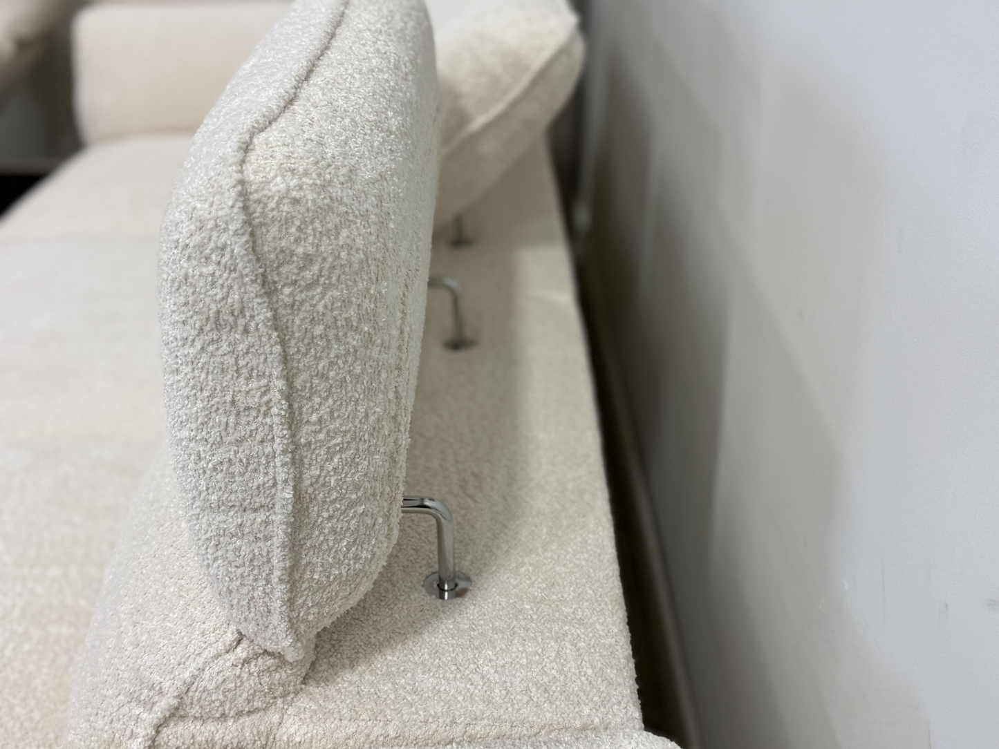 Sidney Sofa Bed Sectional Boucle Cream