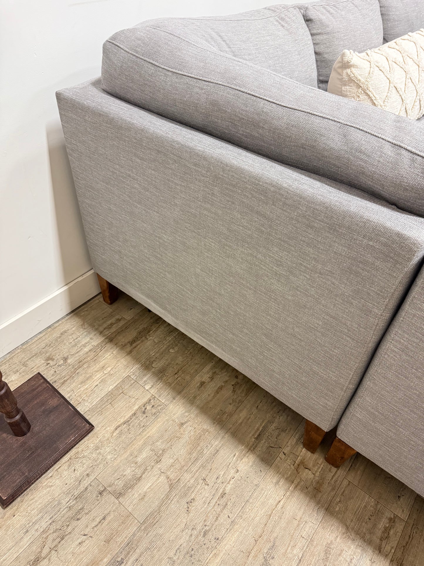 Pre-owned Eq3 Sectional Canadian Made
