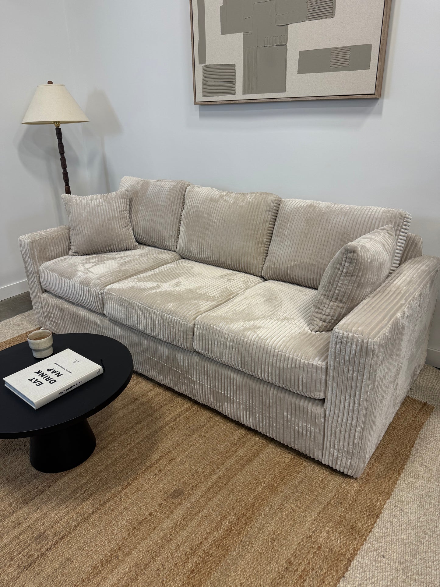 Sophia Canadian Made Corduroy Sofa