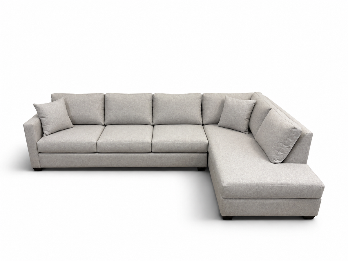 ClassicEra Canadian Custom Made Pillow Back Chaise Sectional