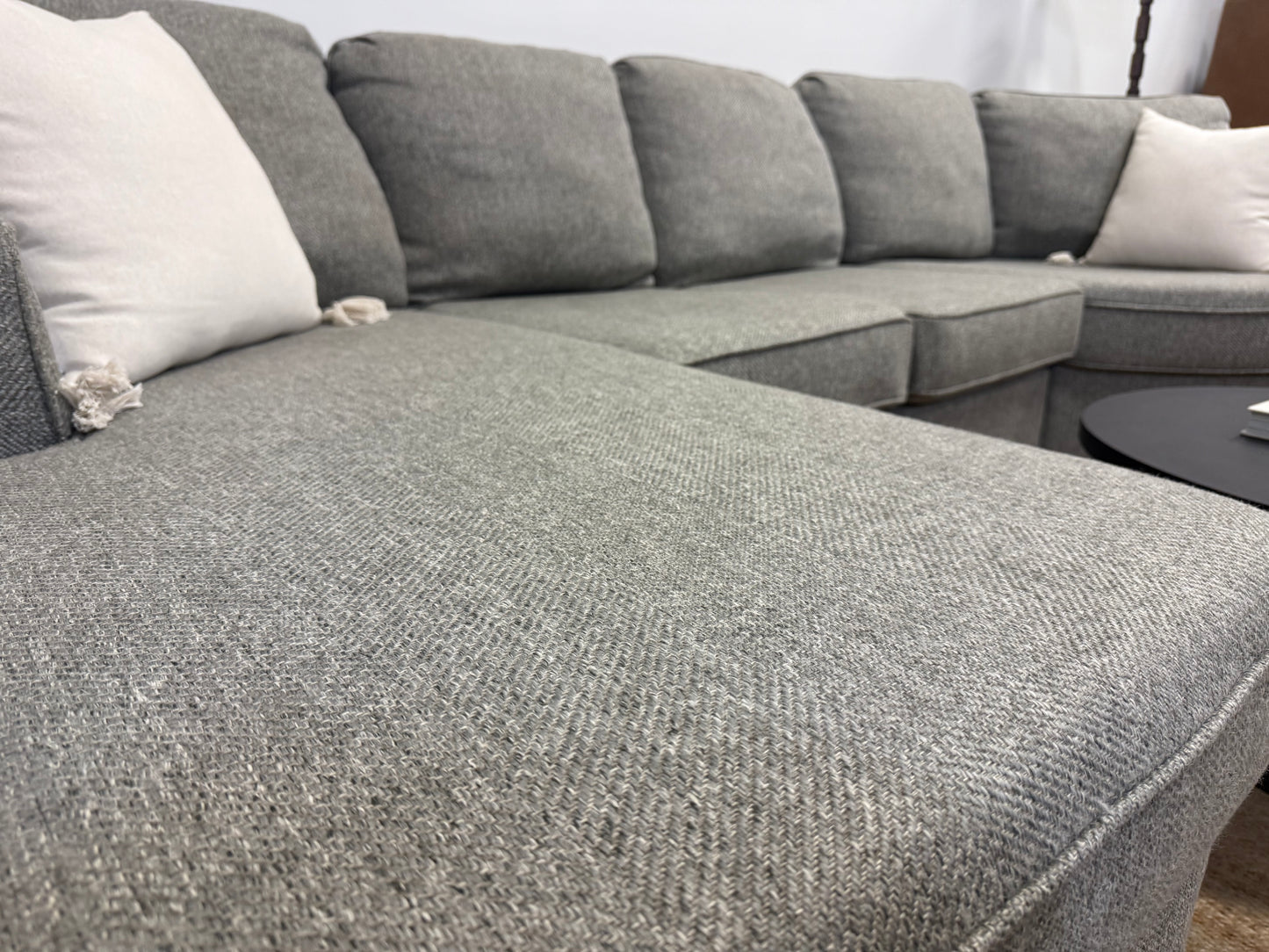 Canadian Made Sectional with cuddle corner