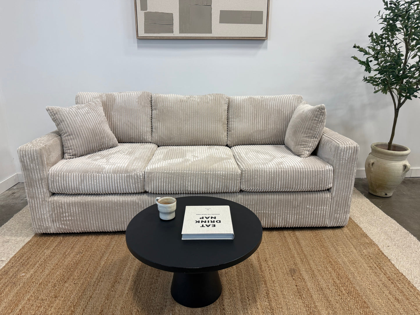 Sophia Canadian Made Corduroy Sofa